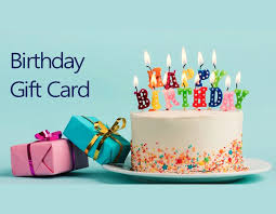 Happy Birthday Gift Cards